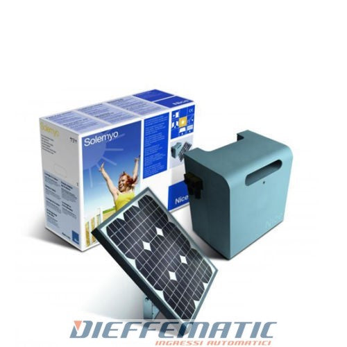Nice Sykce Kit Di Alimentazione Solare Per Automazione