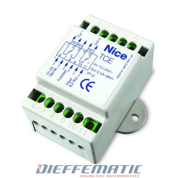Nice Tce Interfaccia Di Controllo Per Bordo Sensibile