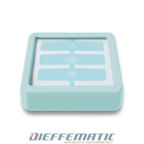 Nice Wci Mini Cover Ice Blue Niceway-go Per Comandi Niceway