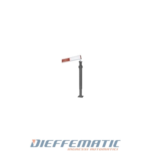 Colonna Con Blocco Elettromagnetico Asta Ottagonale Rib