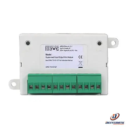 Advanced module of 1 monitored input and 1 relay output