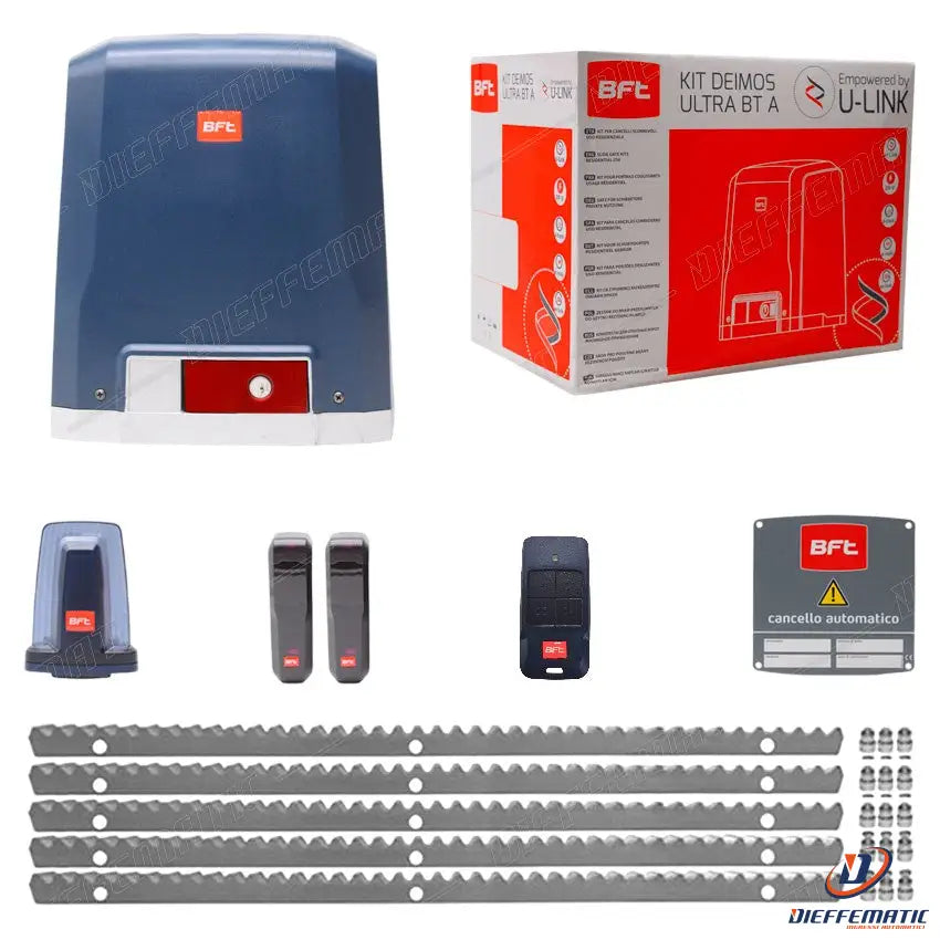 Bft Deimos Kit Bt Ultra A400 24v Cancello Scorrevole 5