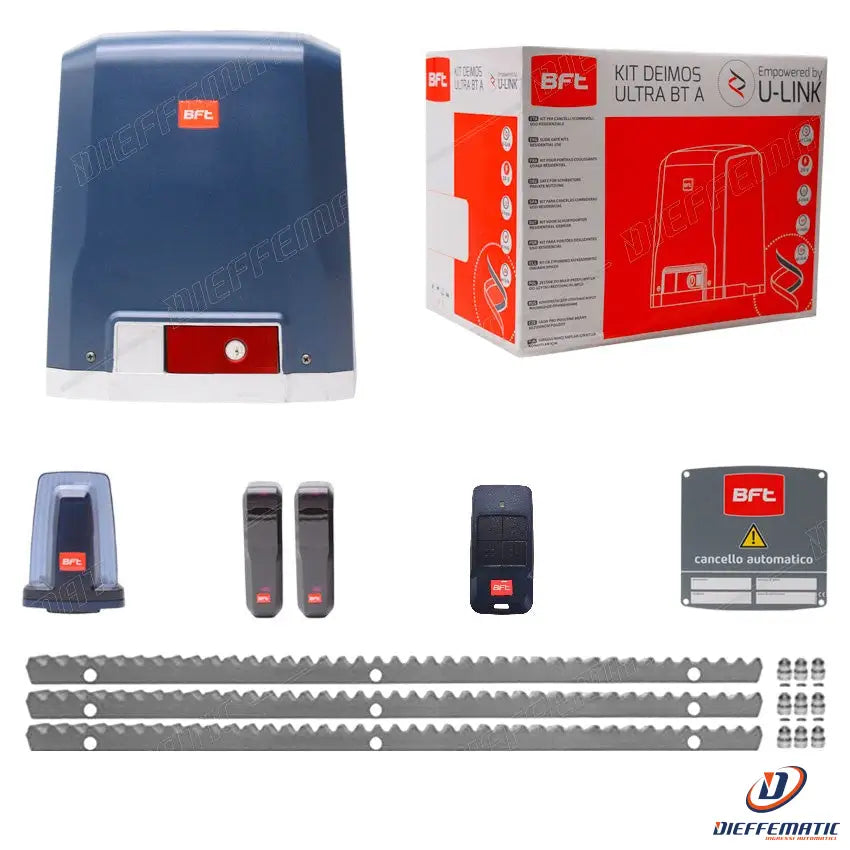 Bft Deimos Kit Bt Ultra A400 24v Per Scorrevole 3 Mt