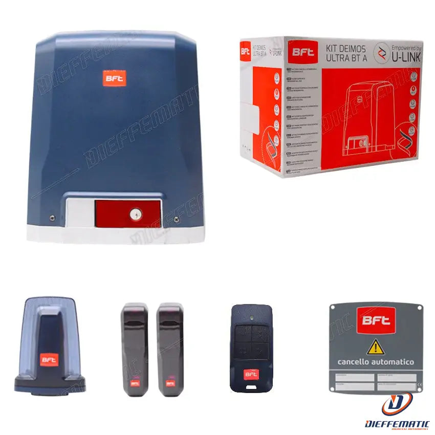 Bft Deimos Ultra A600 600kg Kit Bt 24v Cancello Scorrevole