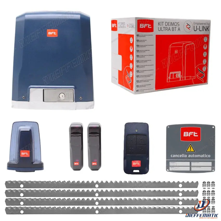 Bft Kit Deimos Ac A600 Kg 220v Cancello Scorrevole + 4