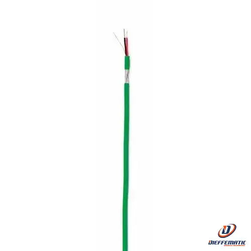 CAVO PER VIDEOCITOFONO 2x1 Mm² SCHERMATO GRADO 4° 2 FILI TWISTATO Bipolare 2 Poli Professionale Universale Made In Italy CAVO PER VIDEOCITOFONO 2x1 Mm² SCHERMATO GRADO 4° 2 FILI TWISTATO Bipolare 2 Poli Professionale Universale Made In Italy