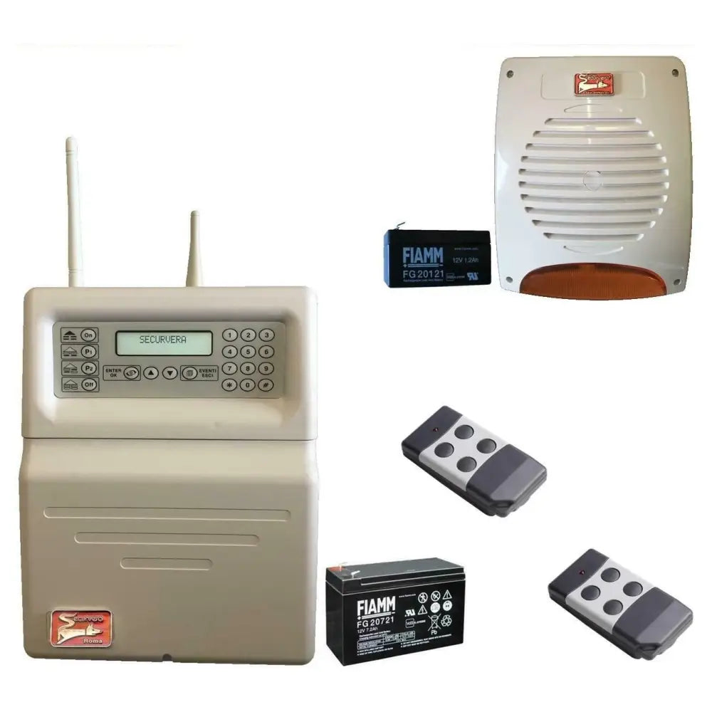 Centrale Antifurto Lysa Gsm 100 Zone Radio Securvera