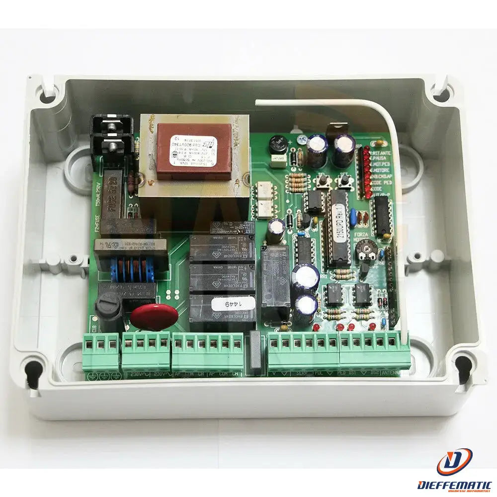 Electronic control unit for gates with two doors seav lrs 2150 new set