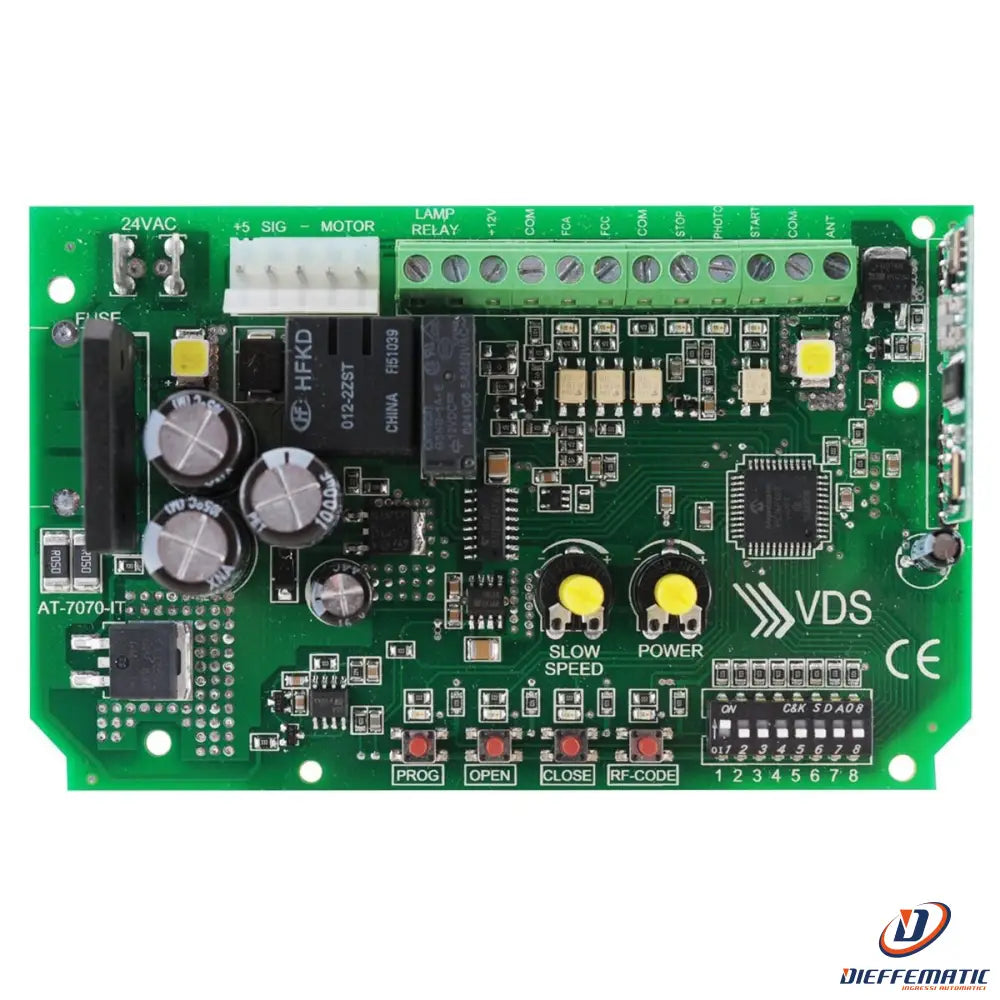 Centralina At 7070 Uniko Dieffematic 24Vcc G030 Automazione