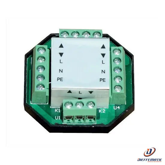 Motor shutter automation control unit for single and centralized