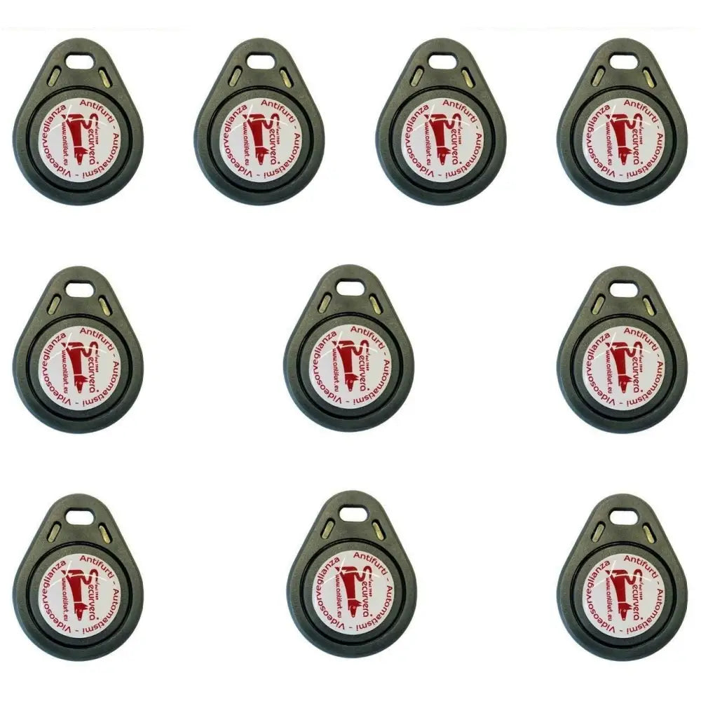 Chiave 10 Trasponder Di Prossimità Rfid Alta Sicurezza