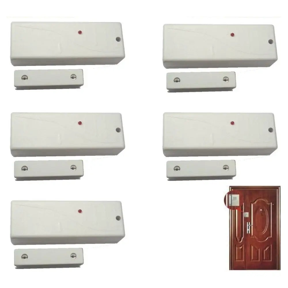 Contatto Magnetico Radio 5 Pezzi Bianchi Cmr20vr Securvera