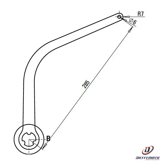 Coppia Bracci Alternativi Nd2 Per N1d Bianco Ral 9010