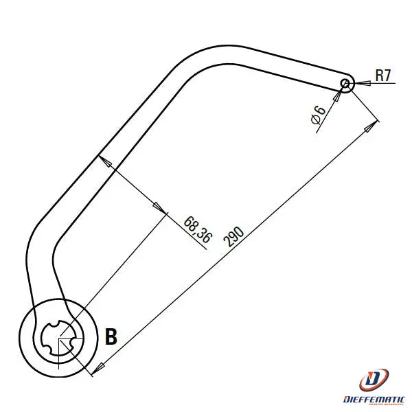 Coppia Bracci Nd7 Per Automazione N1d Automatismi Accessori