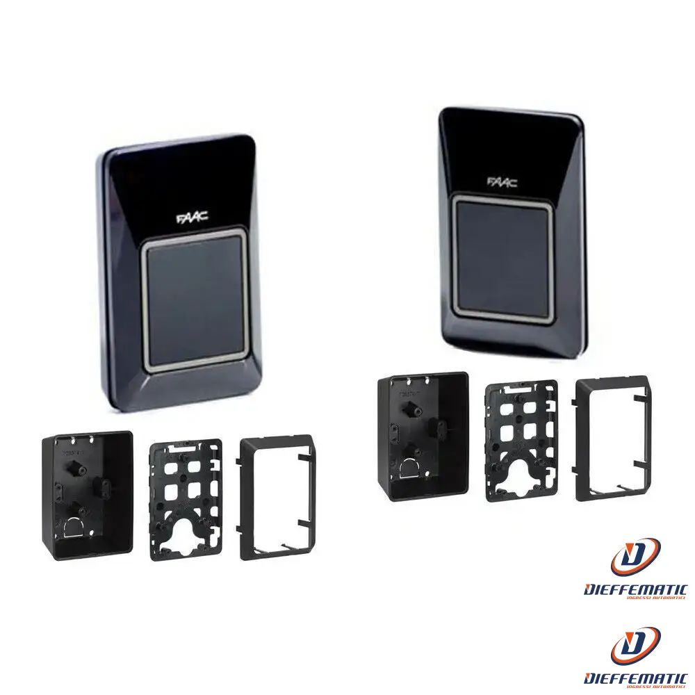 Fotocélula de seguridad FAAC XP30 Emisor-Receptor instalado en pared o Fotocélula de seguridad FAAC XP30 Emisor-Receptor instalado en pared o