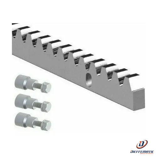 Cremagliera 30X12 Acciaio Ferro Zincato Zincata