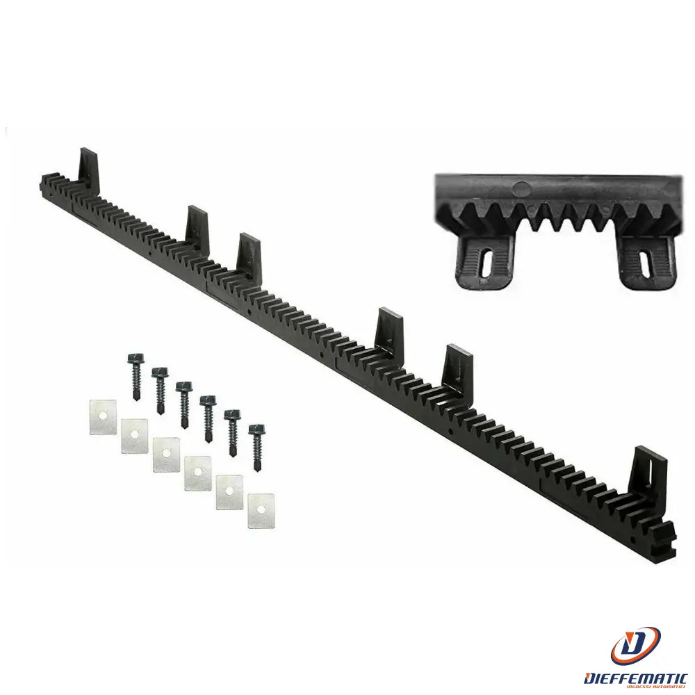 Cremagliera Per Cancello Scorrevole In Plastica - Kit