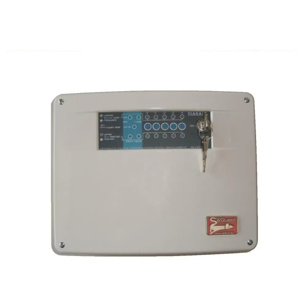 Diana Centrale 5 Zone Allarme Chiave Meccanica Securvera