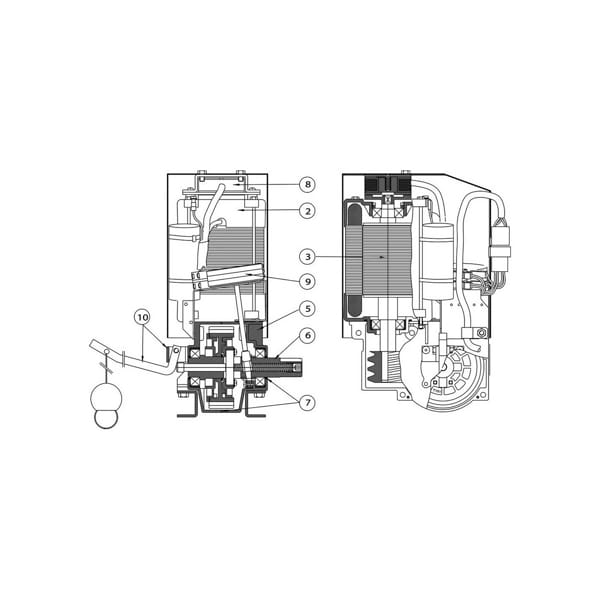 Riduttore Per Dod 120-123-130 Ditec 0dodr Entrematic