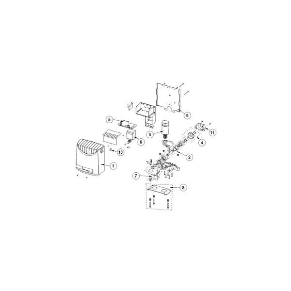 Pignone Cremagliera Per 00cross3e E Cross3e <=3.2 Ditec