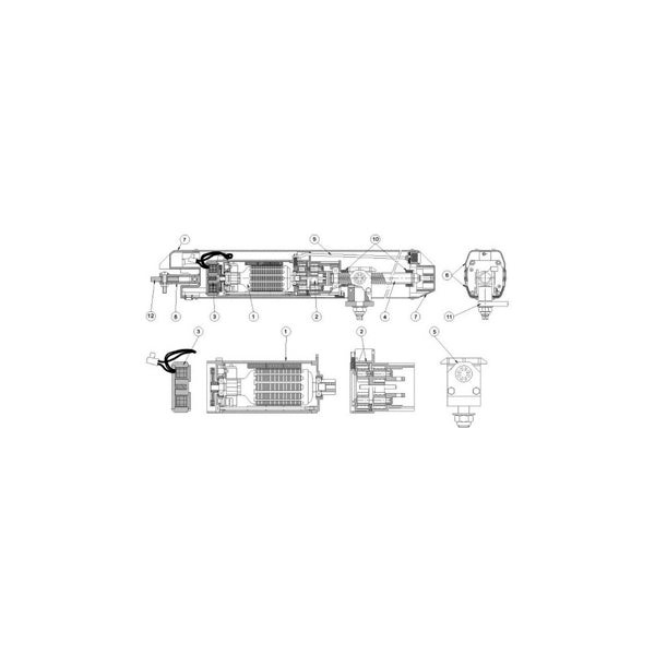 Microinterruttore A Rotella Kit 2 Pezzi Per Qik Upper Ditec