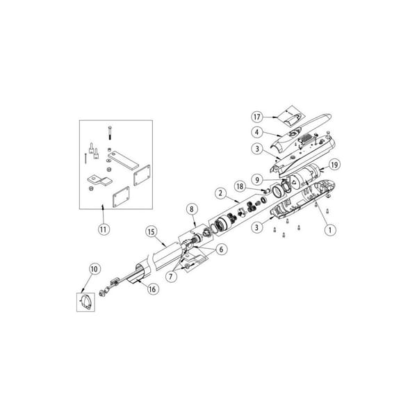 Kit Finecorsa Magnetici Per Obbi 3fch Ditec 6obfcm