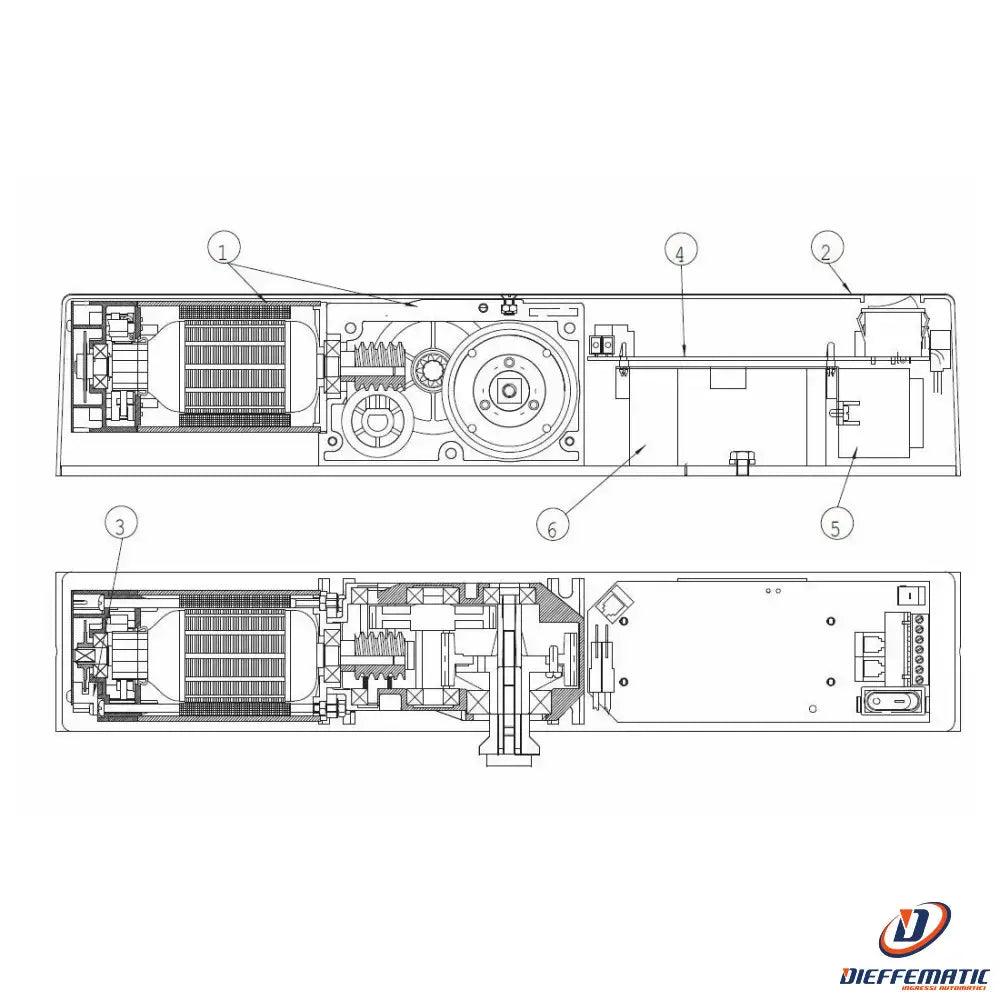 Encoder ottico sprint ditec entrematic 61eoub ricambio originale ...