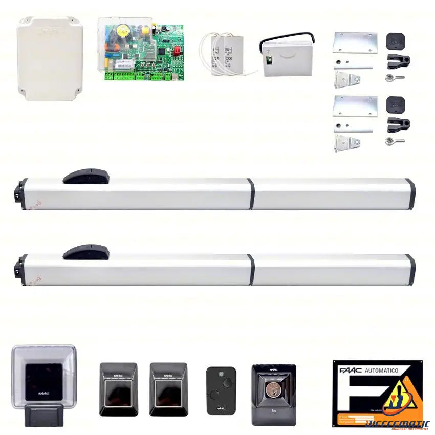 Faac 400 Cbc 230v 2 Ante 2.2 Mt Kit Automazione Cancello