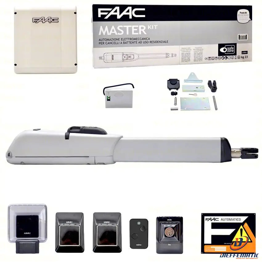 Faac 415 L 230V Kit Automazione Cancello 1 Un Anta Battente