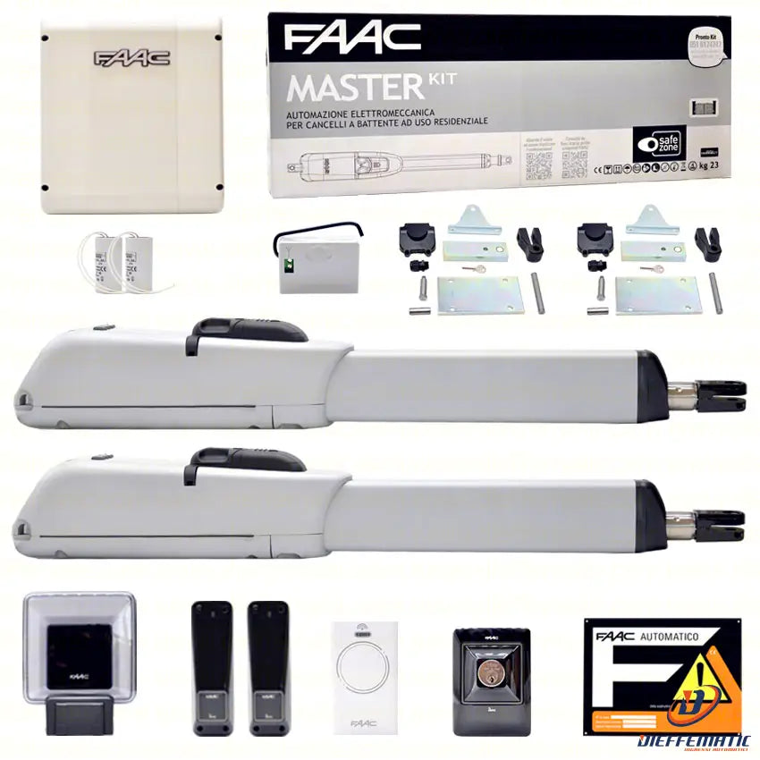 Faac 415 L 24V Kit Set Automazione Cancello Battente Anta