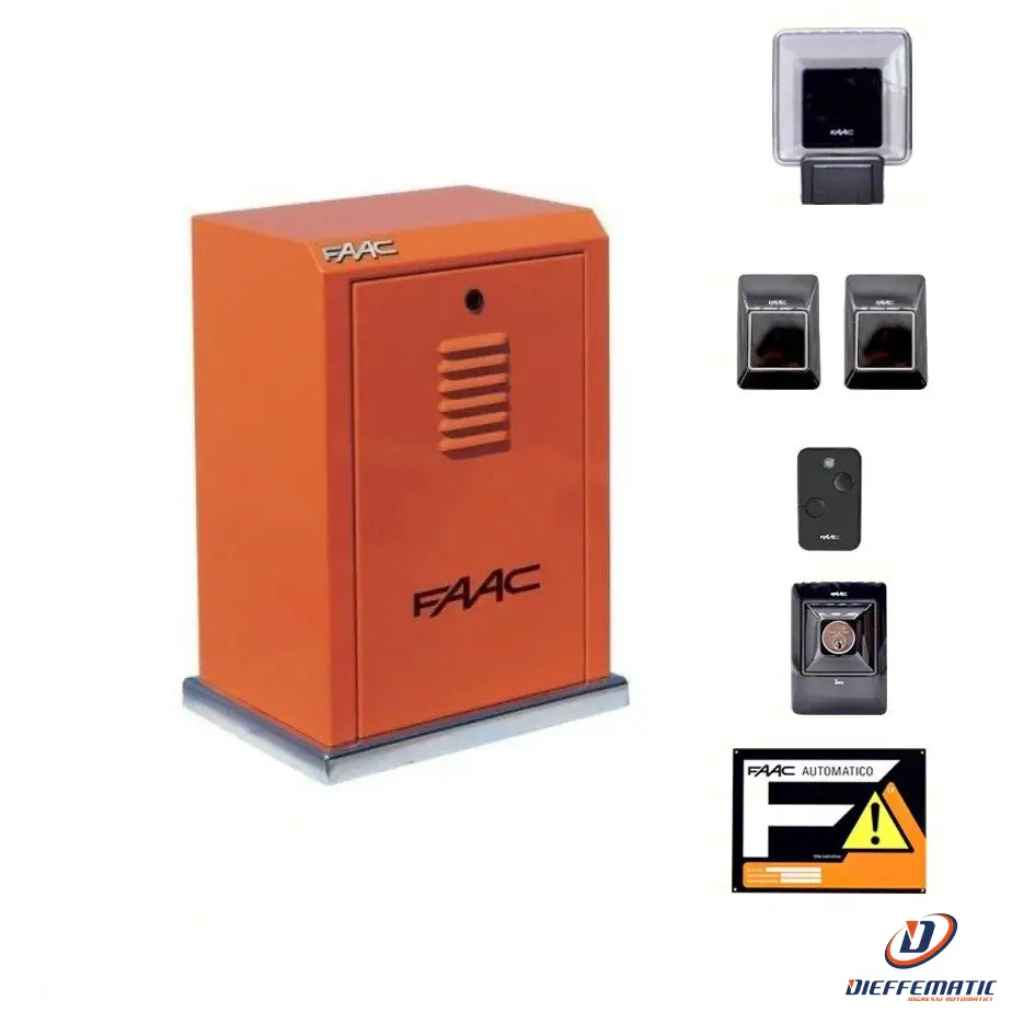 Faac 884 Mc 3ph 400v Kit Completo Per Automazione Cancello