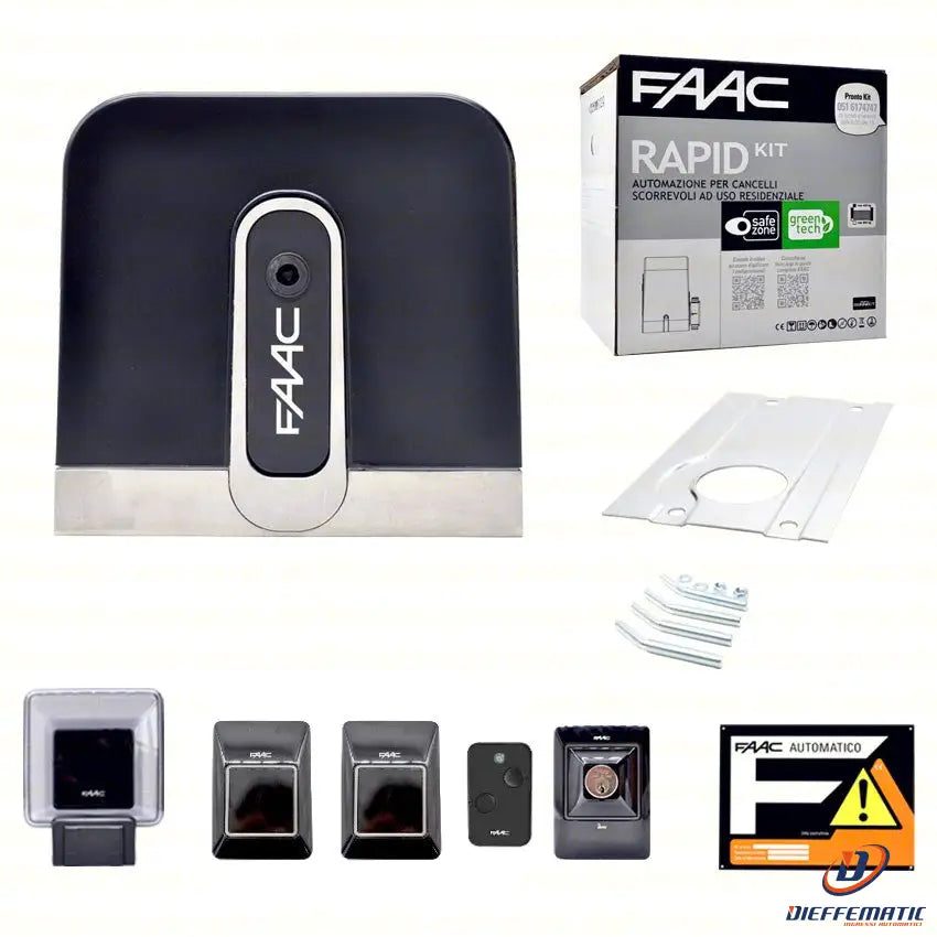 Faac Cyclo Rapid C720 Kit 24v Automazione Per Cancello