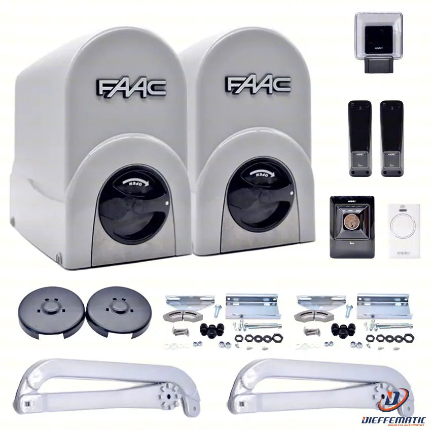 Faac Energy 391 Kit Automazione Cancello Battente Bracci