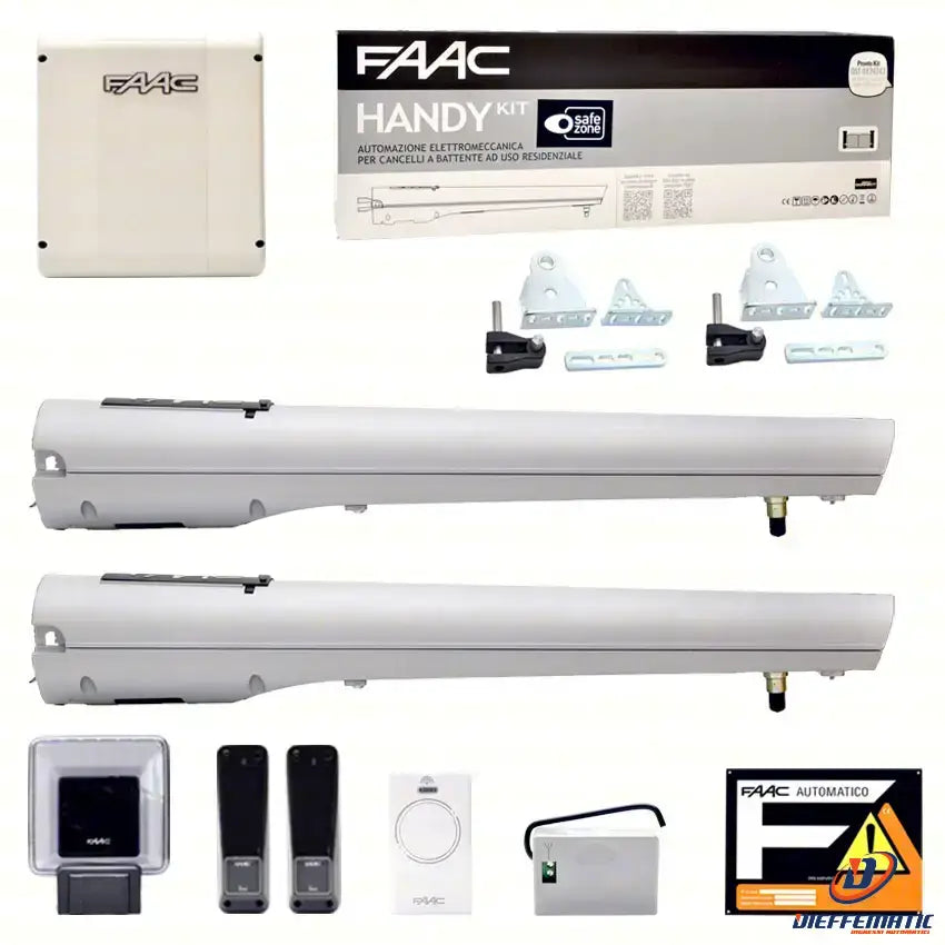 Faac Handy Kit Set 24v Safe Per Cancelli A Battente 105998