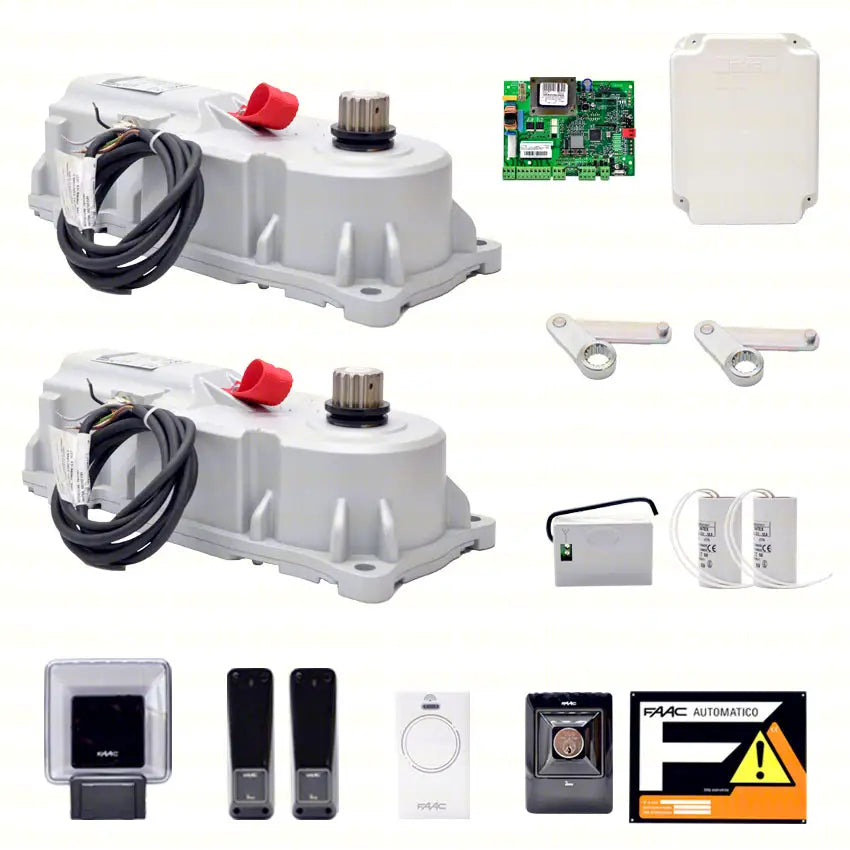 Faac Kit Power 24v 106747445 Safe Automazione Per Cancelli