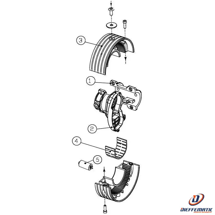 Fascia Freno Sinistra (LH) Per Exmark 302036 - Ricambio Rotary Per Tagliaerba