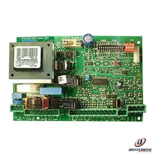 Genius Brain 592 JA592 230V Boîtier Central de Commande pour Portail Battant EX 452 MPS Mêmes Connexions, Il suffit de Débrancher et Rebrancher les Nouveaux Sans Modifications