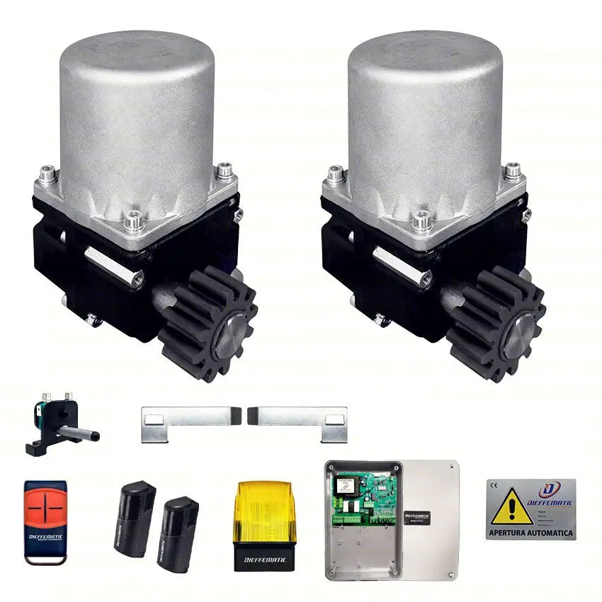 Kit 2 Motori Automazione Cancello Scorrevole 230v 300kg