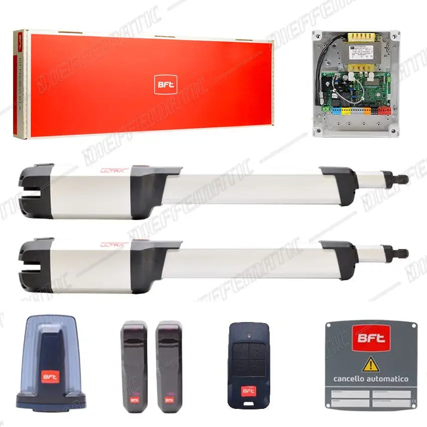 Kit 24 V Per Cancelli Battenti Bft Kustos Ultra Bt Kit A25