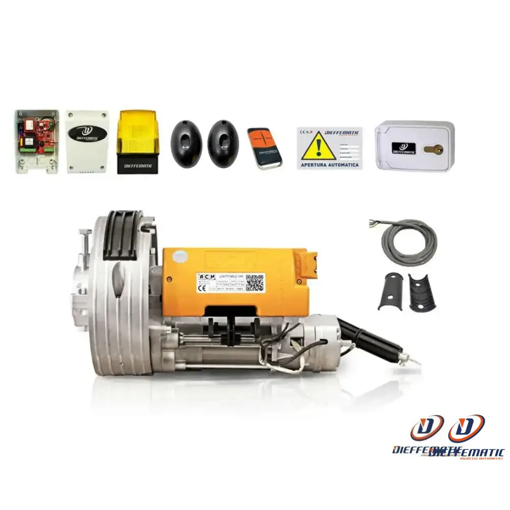 Kit Automazione Acm Motore Per Serrande Avvolgibile 170 Kg