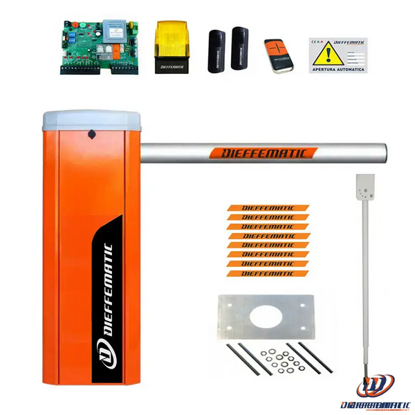 Barriera automatica kit completo 24v uso intensivo parcheggi