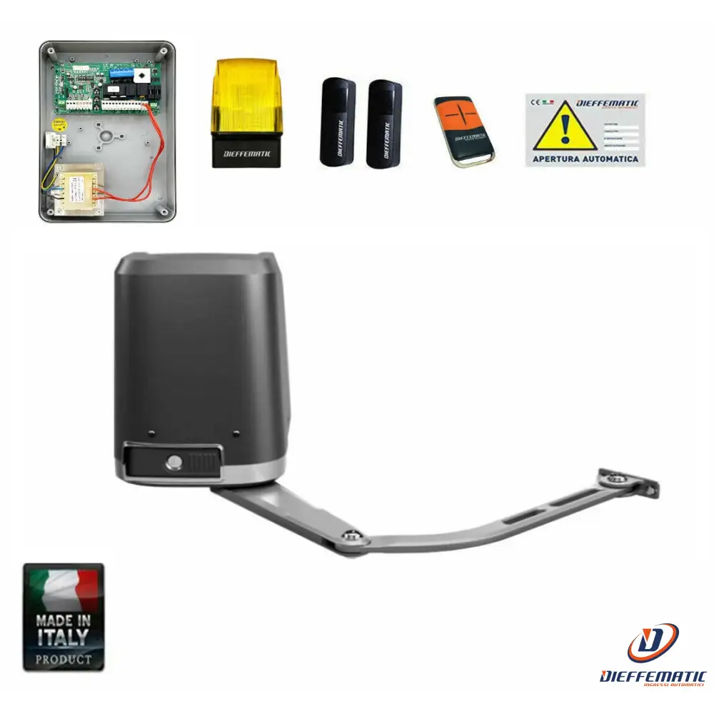 Kit Automazione Cancello 1 Ant Battente Braccio Articolato