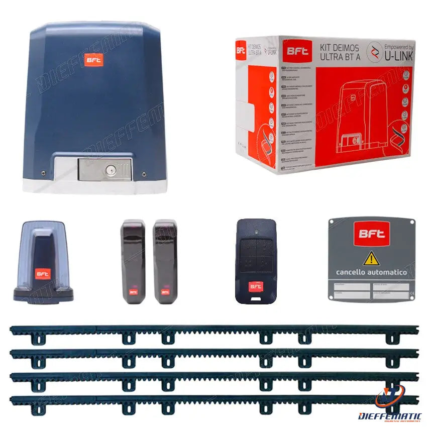 Kit Automazione Cancello Scorrevole Bft Deimos Ac A600 600