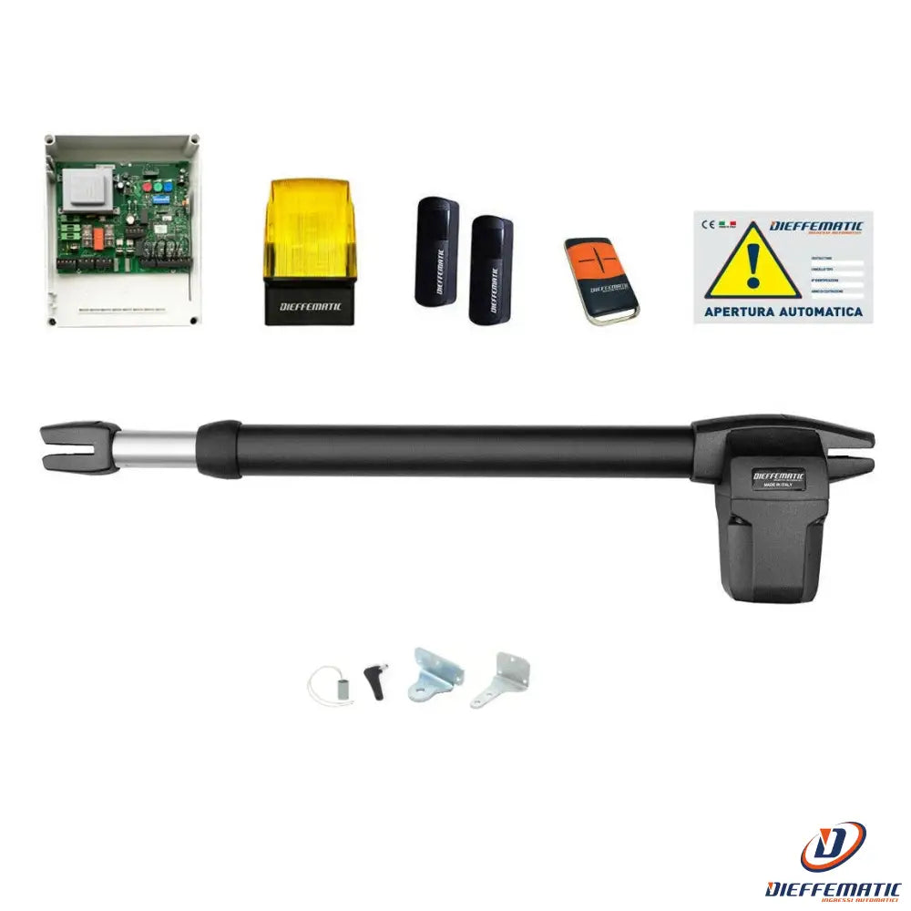 Kit Bhr 400 Un Anta Battente Dx Max 3mt 300kg 230v Si Adatta