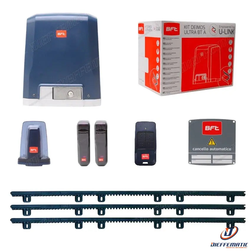 Kit Cancello Scorrevole Bft R925266 00002 Deimos Bt A400