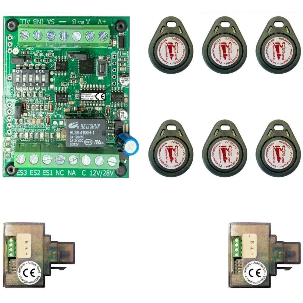 Kit Chiave Di Prossimità 2 Lettori Universali Rj45 Lan