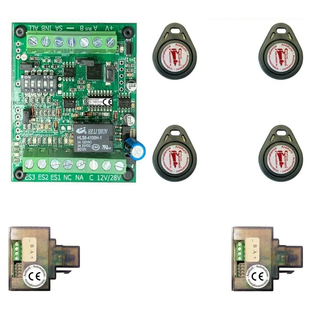 Kit Chiave Elettronica Di Prossimità 2 Lettori Securvera