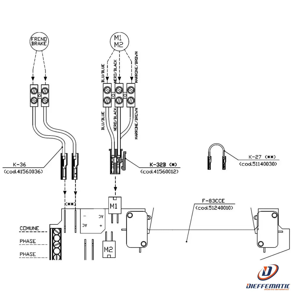 Kit Circuito 10a Acm 1712408 Ricambio Originale Automazione