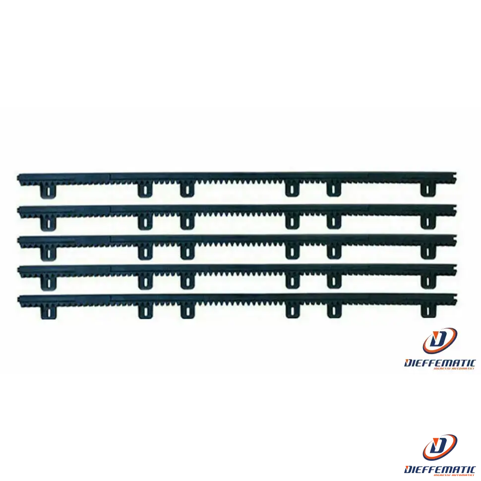 Kit rack 5 mt 5mt mètres universel pour portail coulissant nylon