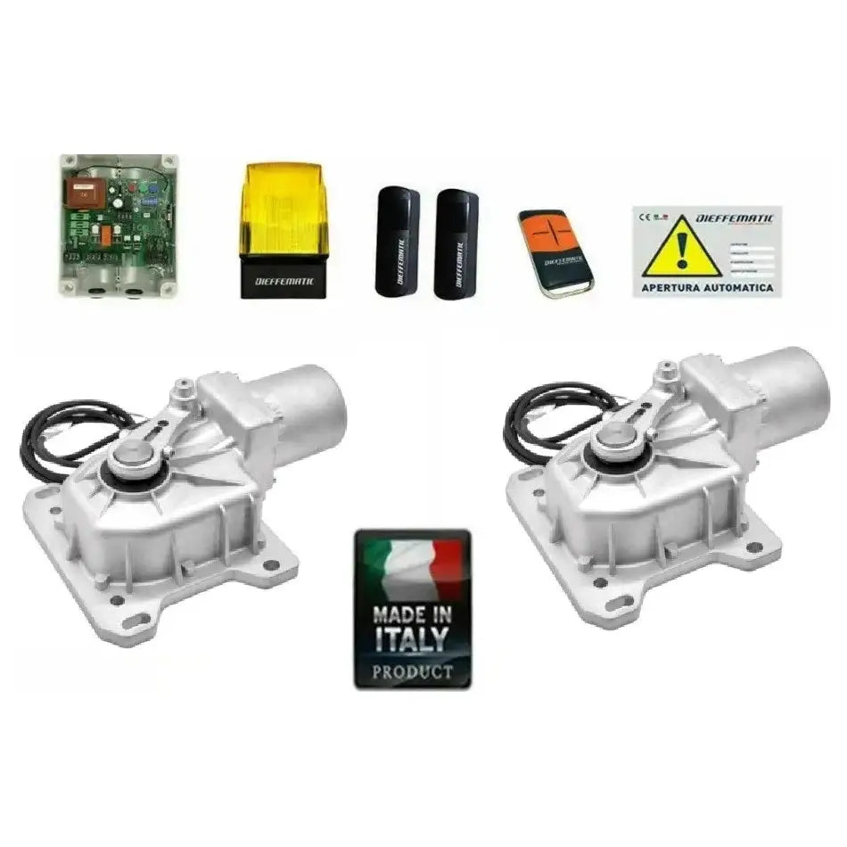 Kit Cromo 230v Automazione Automatismo Per Cancello Due